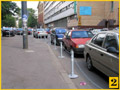 Ограждения парковок в виде столбиков